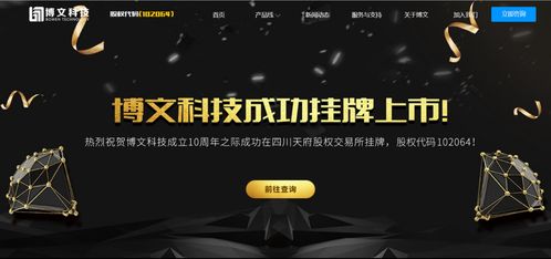 四川博文網(wǎng)絡(luò)科技成功掛牌上市，開啟發(fā)展新篇章